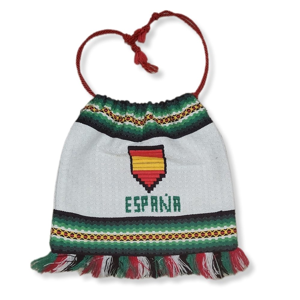 Woven Spain/España Key Design Purse Handmade in Spain Hobo Bag PO